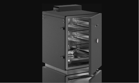 VERTICAL CHARCOAL SMOKER