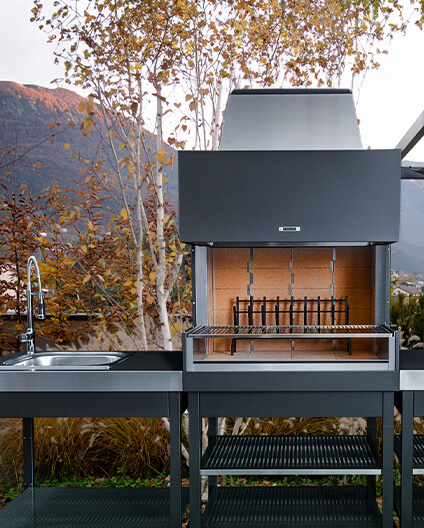 Fireplace grill