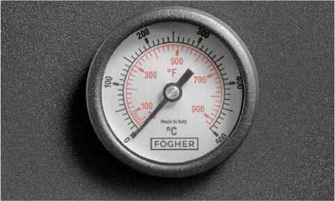 ANALOG THERMOMETER WITH INTEGRATED PROBE