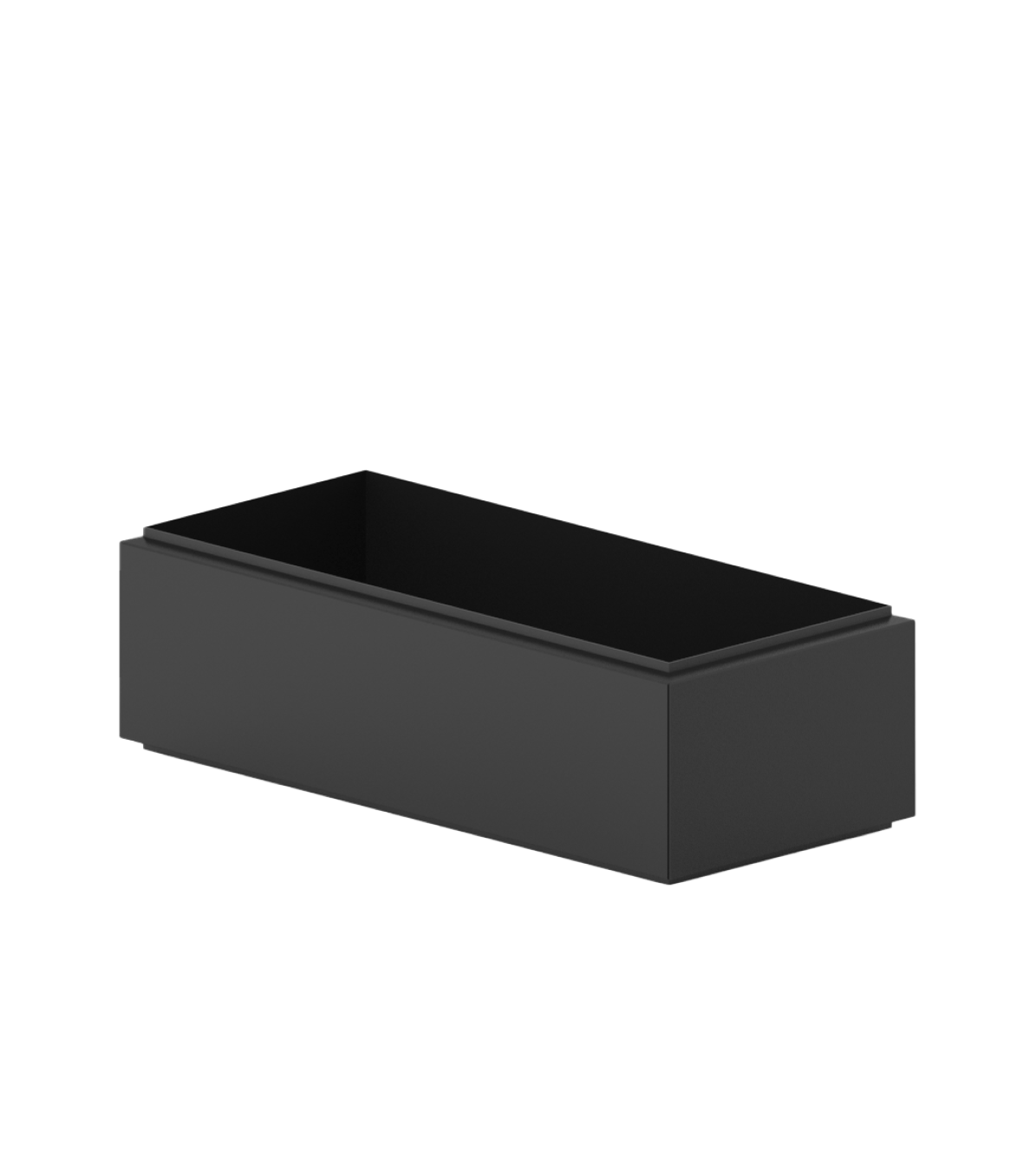 Garden chest extension obsidian 100x45 h33