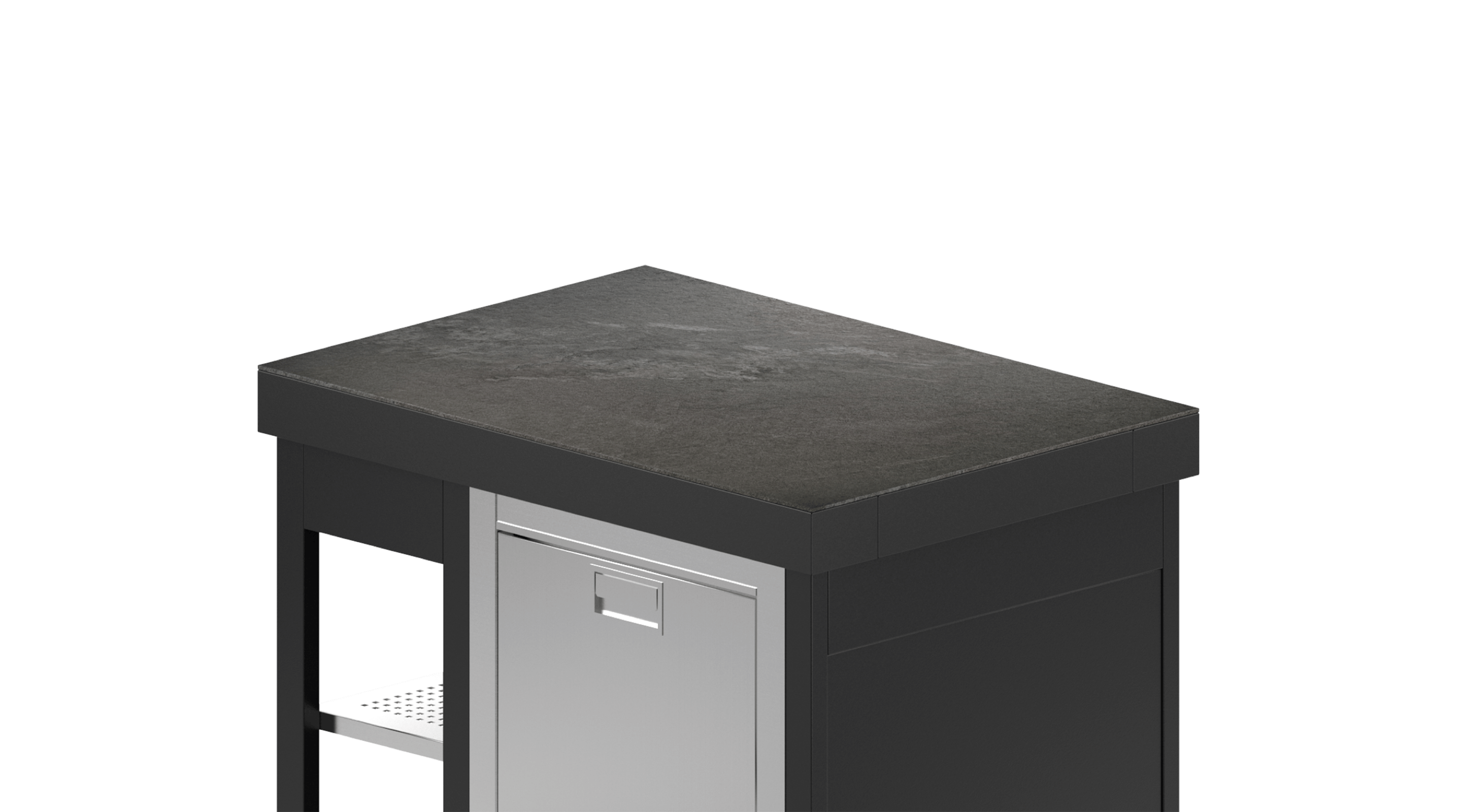 Worktop fridge module 700+300