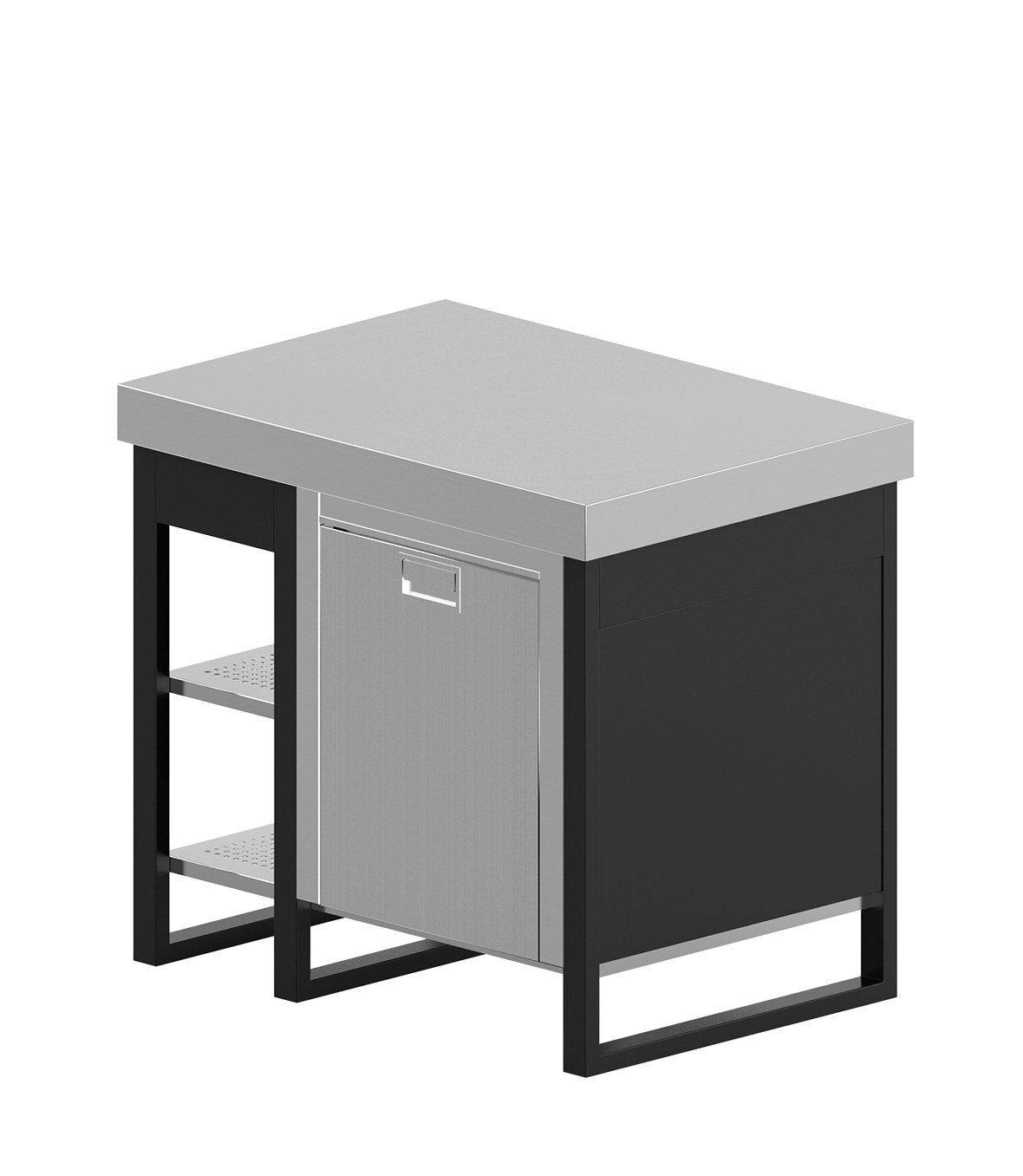 Worktop fridge module 700+300