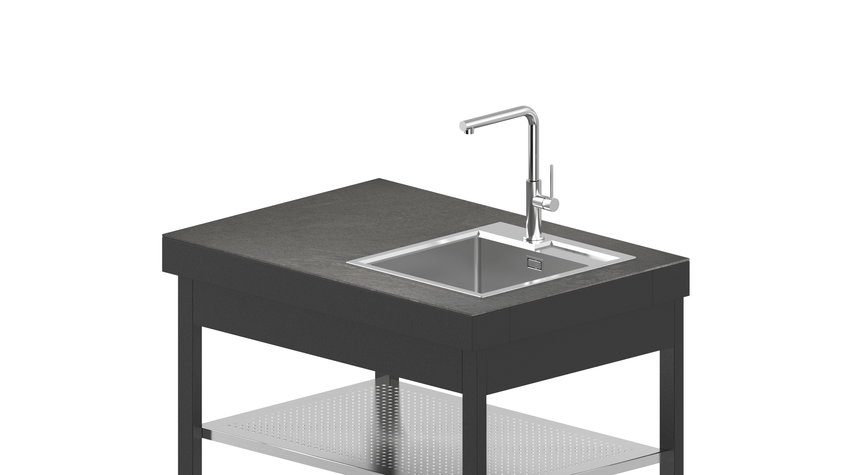 Fògher The outdoor kitchen Sink module 1000